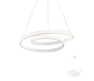 Redo 01-1793 - LED Żyrandol ściemnialny na lince TORSION LED/29W/230V biały - Lampy sufitowe - miniaturka - grafika 1