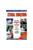 Czasopisma - Studia 2008/2009 Informator Dla Kandydatów Na Studia Oraz Do Szkół Policealnych W Roku Akademickim 2008/2009 - miniaturka - grafika 1