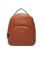 Plecaki - Liu Jo Plecak Ecs M Backpack AF5157 E0027 Brązowy - miniaturka - grafika 1