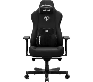 Anda Seat Kaiser 3E XL Gamingowy do 150kg Tkanina Czarny - Fotele gamingowe - miniaturka - grafika 1