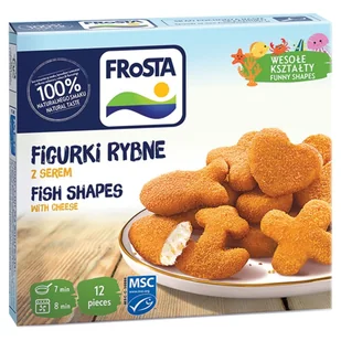 FRoSTA Figurki rybne z serem 264 g (12 sztuk) - Ryby świeże i mrożone - miniaturka - grafika 1