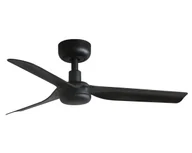 Wentylatory sufitowe - Energooszczędny wentylator sufitowy z pilotem Mini Punt 90 cm Czarny / Czarny - miniaturka - grafika 1