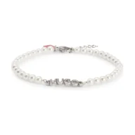 Bransolety męskie - HUGO Bransoleta E-SMALLPEARL - miniaturka - grafika 1