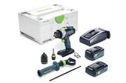 Wiertarko-wkrętarki akumulatorowe - FESTOOL 18V Wiertarko-Wkrętarka Udar QUADRIVE TPC 18/4 I-Plus (577651) - miniaturka - grafika 1