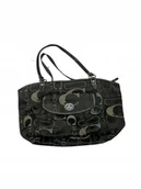 Torebki damskie - Elegancka czarna torebka damska uchwyty COACH - miniaturka - grafika 1