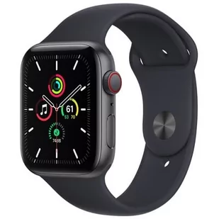 Apple Watch SE 44/Space Gray Aluminium/Midnight SportLTE - Smartwatch - miniaturka - grafika 1