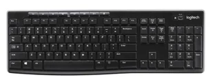 Logitech K270 Keyboard, German  920-003052 - Klawiatury - miniaturka - grafika 1