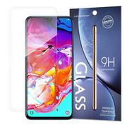 Szkła hartowane na telefon - Tempered Glass szkło hartowane 9H Samsung Galaxy A70 (opakowanie – koperta) - miniaturka - grafika 1