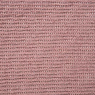 Koc 200 x 220 Design Bawełniano-Akrylowy Amber Pudrowy - Koce i narzuty dla dzieci - miniaturka - grafika 3