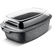 Brytfanny - Lamart naczynie do zapiekania MARBLE LT1156 7,5 l - miniaturka - grafika 1