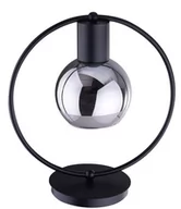 Lampy stojące - Sigma Linda lampka stołowa 1-punktowa czarna 50184 50184 - miniaturka - grafika 1