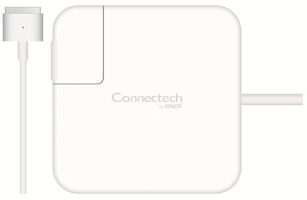 Zasilacz do laptopa Azo Connectech MagSafe 2 Indoor AC 16.5 V 3.65 A White CTP2060
