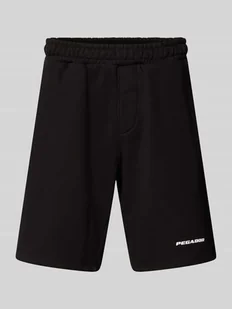 Szorty z dzianiny dresowej z elastycznym pasem - Spodnie sportowe męskie - miniaturka - grafika 1