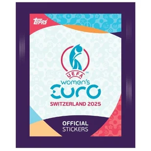 UEFA EURO Women's Topps Saszetka z Naklejkami - Czasopisma - miniaturka - grafika 1