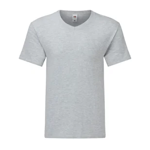 Koszulka Unisex Dla Dorosłych Iconic 150 Heather V Neck - Koszulki sportowe damskie - miniaturka - grafika 1