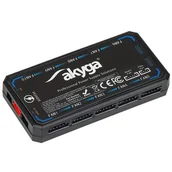 Akcesoria do komputerów stacjonarnych - Akyga AK-CA-73 fan LED controller AK-CA-73 - miniaturka - grafika 1