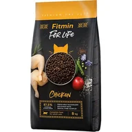 Sucha karma dla kotów - Karma dla kota FITMIN For Life Adult Kurczak 8 kg - miniaturka - grafika 1