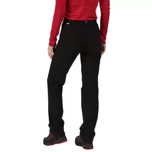 Letnie damskie spodnie turystyczne Regatta Xert III czarne Rozmiar: 40S - Odzież trekkingowa damska - miniaturka - grafika 2