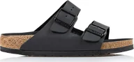 Klapki i japonki męskie - Birkenstock Birkenstock Arizona 1019098 Czarne 36 - miniaturka - grafika 1