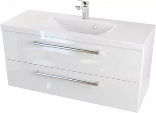 Szafka z Umywalką ATHOS 100 cm - Szafki łazienkowe - miniaturka - grafika 1