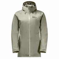 Kurtki damskie - Damska kurtka hardshellowa Jack Wolfskin STIRNBERG INS JKT W seal - XXL - miniaturka - grafika 1