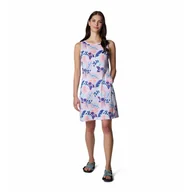 Sukienki i spódnice sportowe - Sukienki damskie Columbia Chill River Printed Dress Rozmiar: XL / Kolor: fioletowy/pomarańczowy - miniaturka - grafika 1