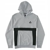 Bluzy męskie - Bluza kangurka DC OPTICS ZIP Hoody szara M - miniaturka - grafika 1