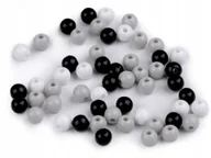 Półfabrykaty do biżuterii - Koraliki Plastikowe Color Mix9 - 6Mm 30Szt - miniaturka - grafika 1