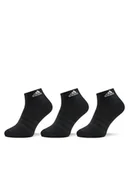 Skarpetki damskie - adidas Skarpety Niskie Unisex Cushioned Sportswear Ankle Socks 3 Pairs IC1277 Czarny - miniaturka - grafika 1