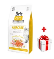 Sucha karma dla kotów - BRIT Care Cat  Grain-Free Haircare 2kg + niespodzianka dla kota GRATIS! - miniaturka - grafika 1