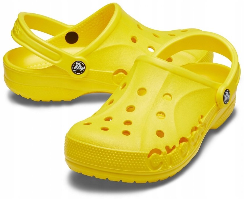 Lekkie Klapki Crocs Baya 10126 Żólty Męskie 36