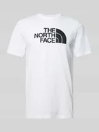 Koszulki męskie - T-shirt z nadrukiem z logo model ‘EASY’ - miniaturka - grafika 1