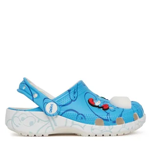 Klapki Crocs Smurfs Classic Clog 210821 Kolorowy - Buty dla chłopców - miniaturka - grafika 1