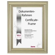 Ramki na zdjęcia - Plastikowa ramka na zdjęcie "Lobby", złota, 21 x 29,7 cm - miniaturka - grafika 1