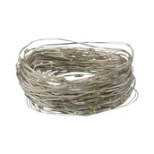 Oświetlenie świąteczne - Lampki wewnętrzne łezki na druciku 0,9m 10 LED ciepła biel - miniaturka - grafika 1