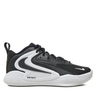 Buty sportowe damskie - Buty halowe Nike Zom Hyperset 2 FQ7070 001 Czarny - miniaturka - grafika 1