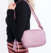 Torebki damskie - Torebka skórzana na ramię (6854) - miniaturka - grafika 1