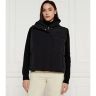 Kamizelki damskie - DKNY Bezrękawnik Cropped Fit - miniaturka - grafika 1