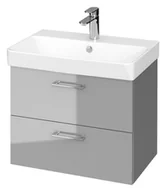 Szafki łazienkowe - Cersanit Set LARA MILLE SLIM szara 60 S801-317-DSM S801-317-DSM - miniaturka - grafika 1