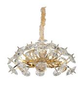 Lampy sufitowe - Auhilon Almondi lampa wisząca 15-punktowa złota JD8322-15 GOLD - miniaturka - grafika 1