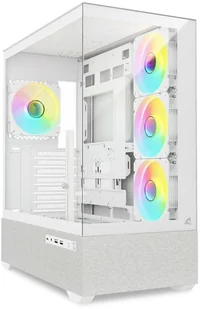 Sharkoon Gehäuse AK7 ARGB ATX weiß 4044951044184 - Obudowy komputerowe - miniaturka - grafika 1