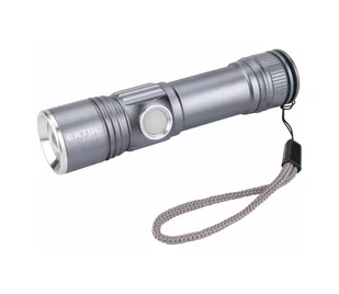 Extol - LED Latarka LED/2000 mAh/3,7V matowy chrom - Latarki - miniaturka - grafika 1