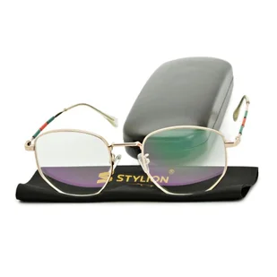 Minusy -1.00 dioptrie Okulary korekcyjne dla krótkowidzów z antyrefleksem ST316B - Okulary korekcyjne, oprawki, szkła - miniaturka - grafika 1