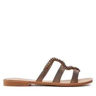 Klapki Melissa Melissa Slide + Bo.Bo. Ad 33862 Brązowy - Klapki i japonki damskie - miniaturka - grafika 1