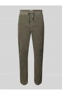 Spodnie męskie - Spodnie sztruksowe o kroju tapered z mieszanki bawełny model LINUS - Only & Sons - miniaturka - grafika 1