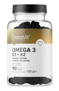 Witaminy i minerały - Omega Pharma Ostrovit OstroVit 3 D3+K2 90 caps - miniaturka - grafika 1