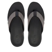 Klapki i japonki męskie - Japonki Skechers 229267/TPBK Czarny - miniaturka - grafika 1