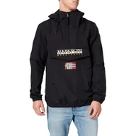Kurtki męskie - Kurtka męska Napapijri Shade Sum przeciwdeszczowa czarna-XXL - miniaturka - grafika 1
