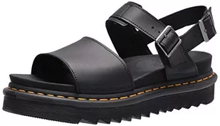 Dr. Martens Sandały damskie Voss, Czarna skóra hydro, 41 EU - Sandały damskie - miniaturka - grafika 1