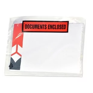 Koperty kurierskie C6 documents enclosed, 1000szt - Koperty - miniaturka - grafika 1
